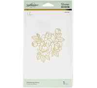 Spellbinders HOT FOIL PLATE GLIM.PEONY, Metal
