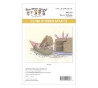 Spellbinders House Mouse Cling Rubber Stamp-Sweet Birthday, Summer Fun