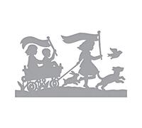 Spellbinders Join The Parade-Die by Sharyn Sowell, Silver, 13.4 x 8