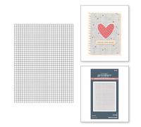 Spellbinders Journal Grid Registration Press Plates from The Take Note Collection