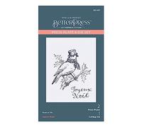 Spellbinders Joyeux Noel Press Plate & Die Set from The BetterPress Christmas Collection