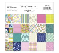 Spellbinders Just Sayin' 6" x 6" Printed Paper Pack from The Just Sayin' Collection by Kelly Bangs