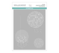 Spellbinders Layered Disco Impressions Stencils from The Shine Bright Collection by Carissa Wiley