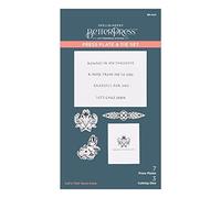 Spellbinders Let's Chat Soon Icons Betterpress Plate, Metal, ONE