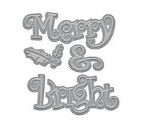 Spellbinders "Merry and Bright Dies