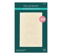 Spellbinders Notched Corner Florals 3D Embossing Folder from The Sealed for Christmas Collection