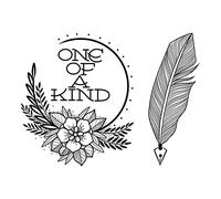 Spellbinders One of a Kind Stamp and Die Set, Metal, Multi-Colour, 23.6 x 14.6 x 0.7 cm