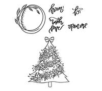 Spellbinders Open Me Stamp and Die Set, Metal, Multi-Colour, 23.9 x 15.4 x 0.5 cm