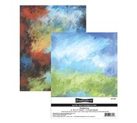 Spellbinders Outdoorsy Quick Card Backgrounds from The Stampendous Hugs Collection, Various, ONE