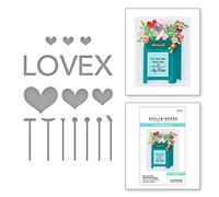 Spellbinders Parcel & Post Heart Decorations