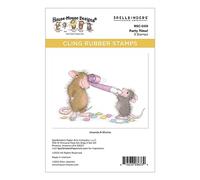Spellbinders Party Time! Cling Rubber Stamps from The House-Mouse Everyday Collection