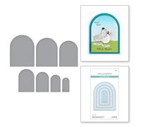 Spellbinders Perfect Touch Arches and Tag from The On The Farm Collections