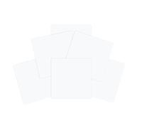 Spellbinders Platinum Mat Board White, Pack of 4