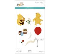 Spellbinders Pooh & Piglet Etched Dies from The Say Cheese Classic Pooh Collection in Collaboration with Simple Stories