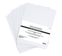 Spellbinders Pop-Up Die Cutting Glitter Foam Sheets - White