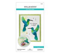 Spellbinders- Pop-Up Hummingbird Etched Dies from The Bibi's Hummingbirds Collection