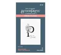 Spellbinders Press Plate, Metal, One