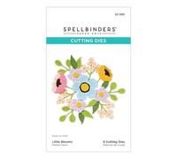 Spellbinders S2-380 Little Blooms Etched Dies from The Out and About Collection
