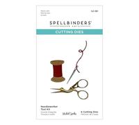 Spellbinders S2-381 Needleworker Tool Kit Etched Dies from The Nichol's Needlework Collection by Nichol Spohr