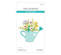 Spellbinders S4-1351 Sprinkle & Grow Etched Dies from the Out and About Collection