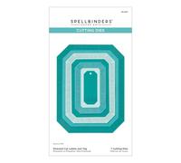 Spellbinders S5-641 Emerald Cut Labels and Tag Etched Dies from The Home for The Holidays Collection