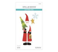 Spellbinders S5-642 St. Nick Etched Dies from The Home for The Holidays Collection