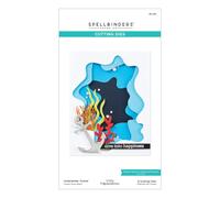 Spellbinders S6-235 Underwater Tunnel Etched Dies from The Tunnel Scapes Collection by Vicky Papaioannou