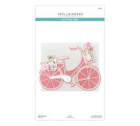 Spellbinders S7-246 Big Bicycle Etched Dies from The Bibi's Cats and Pugs Collection by Bibi Cameron