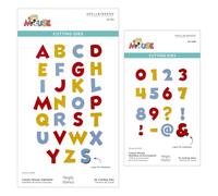 Spellbinders Say Cheese Classic Mouse Alphabet & Numbers Bundle from The Say Cheese Classic Mouse Collection