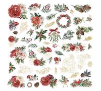 Spellbinders SCS-351 Handmade Holidays Floral Die Cuts from The Handmade Holidays Collection