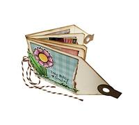 Spellbinders "Shapeabilities Mini Tag Book Die, Brown