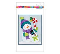 Snowman Hugs Etched Dies from The Holiday Hugs Collection by Stampendous