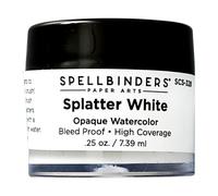 Spellbinders Splatter White Opaque Watercolor, ONE