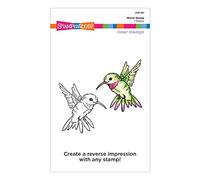 Spellbinders Stampendous Clear Mirror Stamp 4 x 5.5, Grey