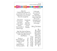 Spellbinders Stampendous Clear Stamp Set-Season of Wonder Sentiments