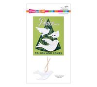 Spellbinders Stampendous Etched Dies-Peace Dove