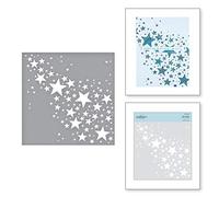 Spellbinders Stencil STARBRIGHT, White