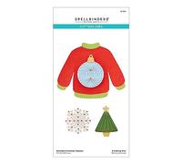 Spellbinders Stitched Christmas Sweater Etched Dies from The Christmas Collection