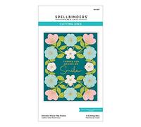 Spellbinders- Stitched Floral Flip Frame Etched Dies from the Stylish Ovals Collection