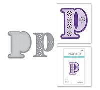 Spellbinders - Stitched p- Stitched Alphabet