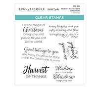 Spellbinders Clear Stamp Set by Nichol Spohr-Nichol's Needlework Sentiments