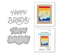 Spellbinders Stylized Happy Birthday