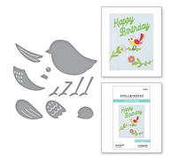 Spellbinders Sweet Birdie, Metal