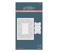 Spellbinders Swirl Birthday Frame Betterpress Plate, Metal, ONE