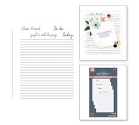 Spellbinders Take Note Registration Press Plates from The Take Note Collection