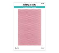 Spellbinders Tiny Dots Embossing Folder from The It’s My Party Too Collection, ONE