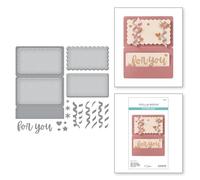 Spellbinders Treat Yourself Gift Card Holder Etched Dies from The Bougie Birthday Collection by Nina Boettcher