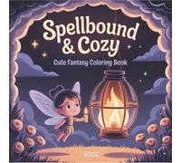 Spellbound and Cozy: Cute Fantasy Coloring Book Featuring Magical Creatures, Witches, Fairies, and Enchanted Forest Scenes for Adults Teens Relaxation (Enchanted Realms - Fantasy Coloring)