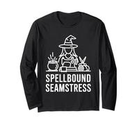 Spellbound Seamstress Sewing Magic Theme Long Sleeve T-Shirt