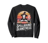 Spellbound Seamstress Witchcraft Sewing Sweatshirt